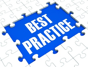 Best Practice Puzzle Shows Effective Habit And Successful Training