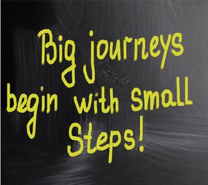 Big Customer Journeys start with small customer experience steps
