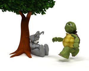 Comparing tortoise and hare to Experience Trust vs. Product/service trust
